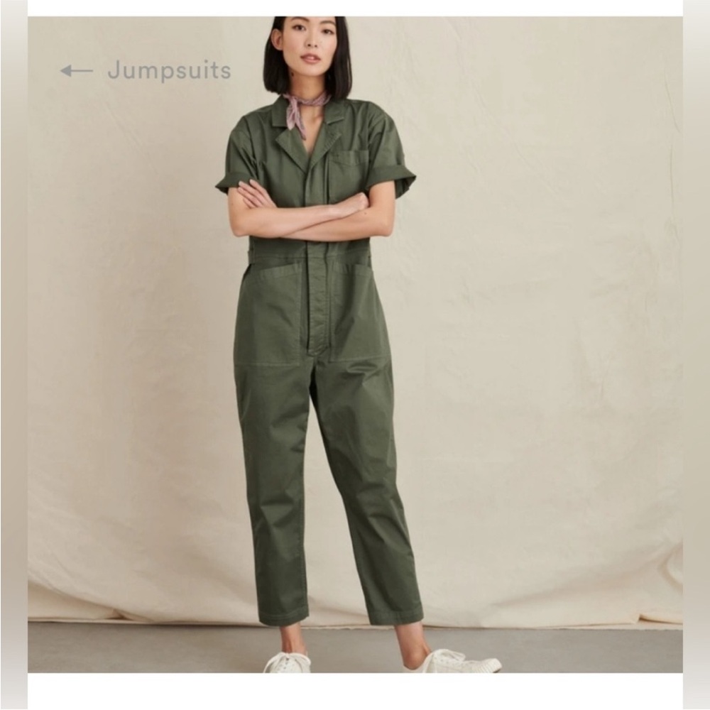 Alex Mill Green Standard Jumpsuit | Size Small
